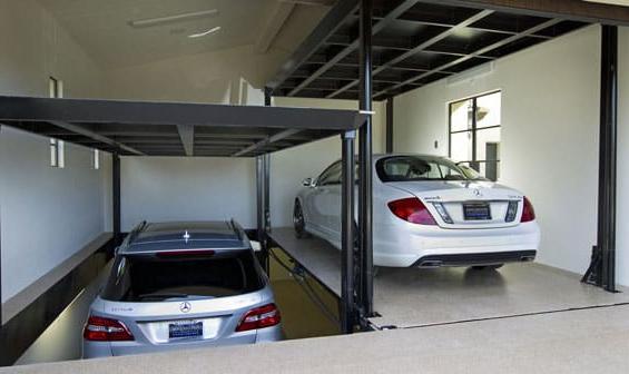 Vesari Dual Car Lift Garage